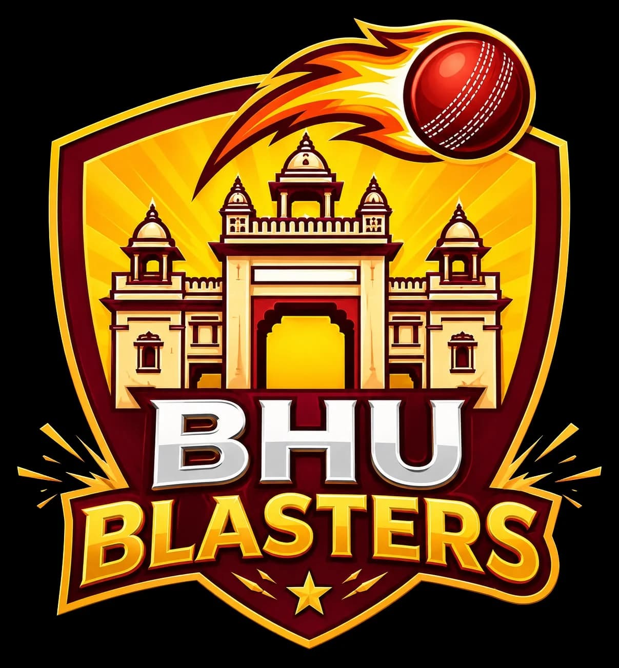 BHU BLASTERS logo