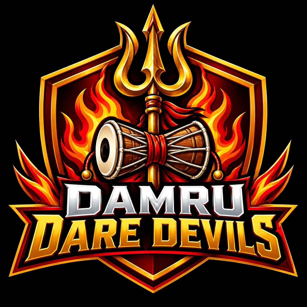 DAMRU DARE DEVILS logo